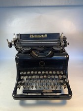 Schreibmaschine Rheinmetall Standard Büro Sekretariat Empfang um 1930