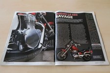 Motorrad 12/2012 Suzuki LS 650 Savage mit 31PS in einer seltenen Vorstellung auf