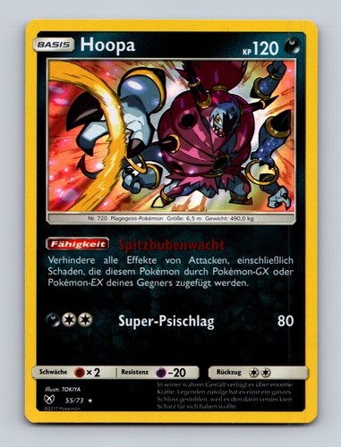 Tcg pokemon karte hoopa slg - tcg,