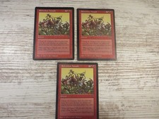 3x Relentless Assault - Visions - NM/EX - English - OOP MTG