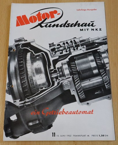 Motor rundschau 1953 - motor, 11/1953
