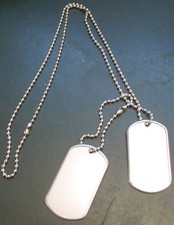 Halskette Erkennungsmarke Dog Tag US Army Necklace