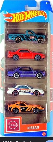 Hot wheels nissan 5er pack - nissan,