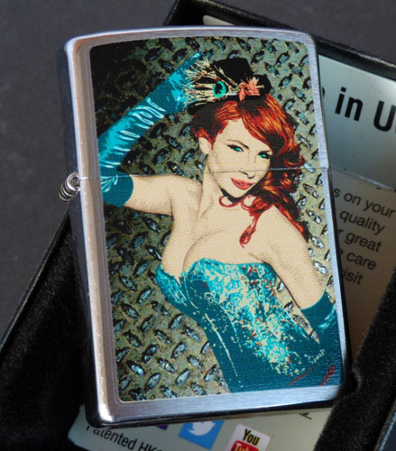 Zippo lighter red hair - ⁕,