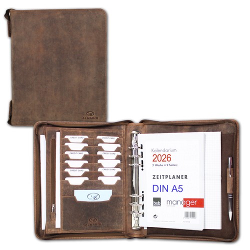 Almadih leder organizer - almadih, a5