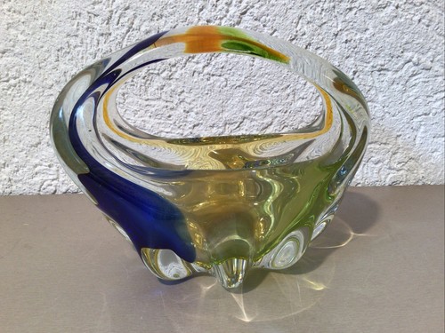 Murano glas schale mit - murano, glas-schale