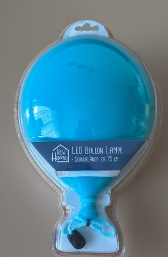 Led ballon lampe blau - ballon,