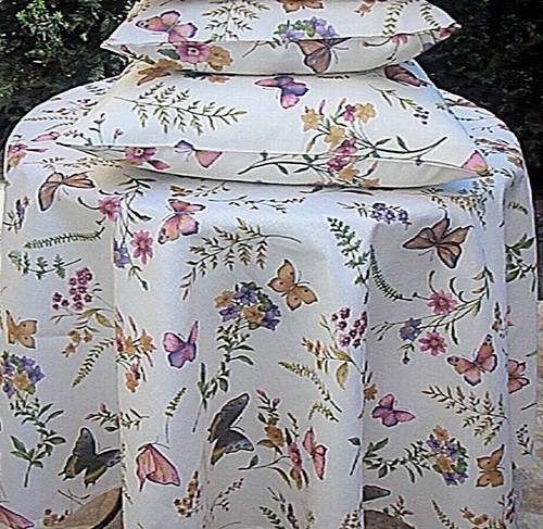 Tischdecke schmetterlinge - tischdecke,