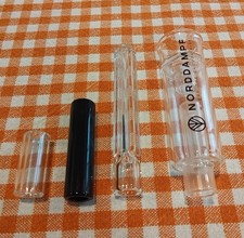 Norddampf Relict Vaporizer Kräuterverdampfer Glasmundstück 4 Glasmundstücke
