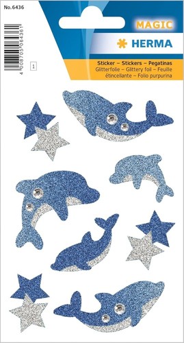Herma magic sticker delfin - magic,