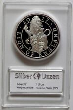 Großbritannien 2 Pounds 2017 Lion of England,  1 Oz Silber, Proof