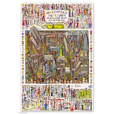 James rizzi manhattan golf - rizzi,