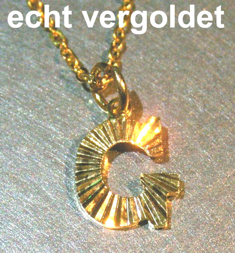 Edle halskette buchstabe - edle, g