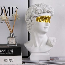 David Kopf Harz Skulptur