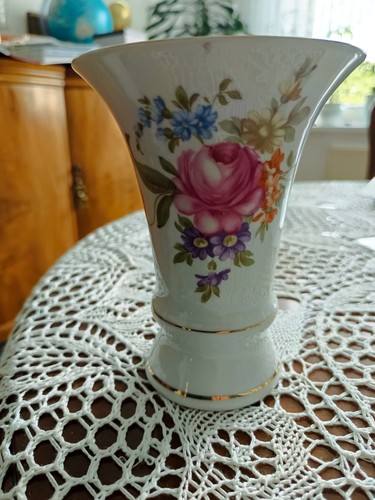 Alte goldrand porzellan vase - alte,
