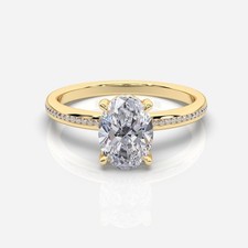 14K Gelbgold Diamant