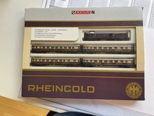 Arnold  Personenwagen- Set Rheingold Spur N; 0143 Beleuchtet OVP