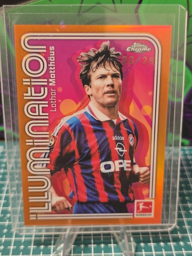 Lothar matthaeus topps chrome - topps,