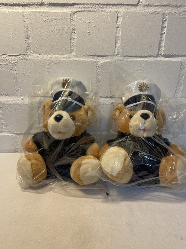 Polizei teddybär lederjacke - polizei,