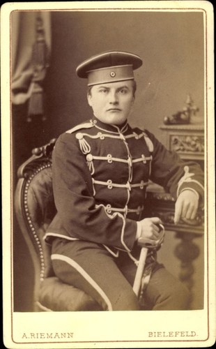 Cdv soldat kaiserreich - cdv, soldat,