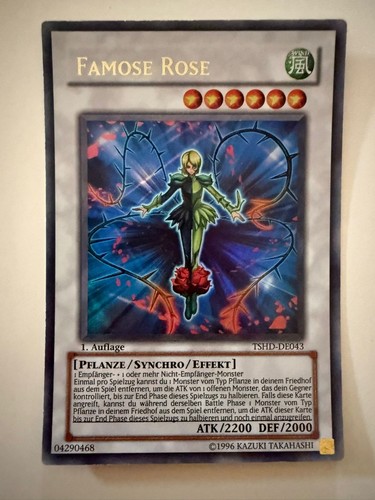 Yugioh famose rose - yugioh,