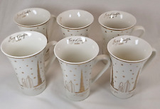 6 x Tasse Dubai Hotel Burj Khalifa 12,5 cm Hoch