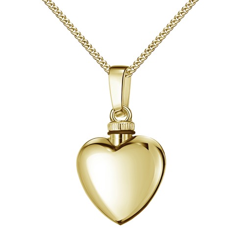 Herzschmuck für asche - herzschmuck,