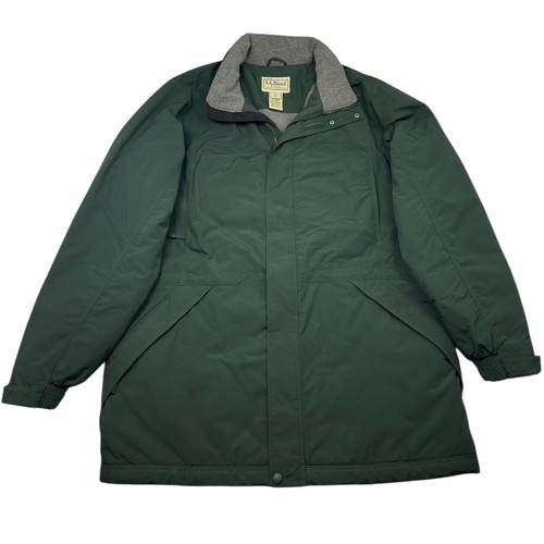 Bean parka jacket mens l - bean,