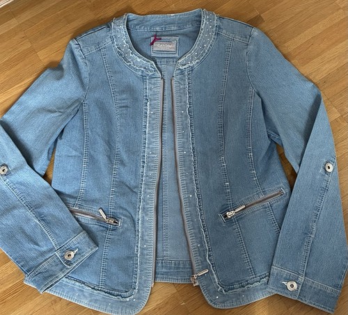 Sommer jeansjacke mit - sommer,