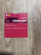 Sammler Ticket FC Bayern München - Borussia Dortmund 18.10.2025 Ausdruck