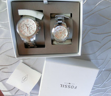Fossil Uhren Set Partneruhren