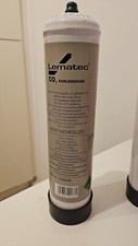 Lematec CO2 Gasflasche 0,93L- einweg 36bar Kohlendioxid MAG Schutzgas Schweißgas