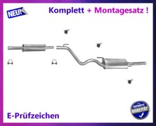 Auspuffanlage für Golf 3