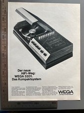 WEGA 3201 HiFi Musikstudio