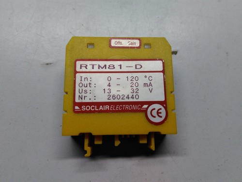Soclair rtm81 messumformer - soclair,
