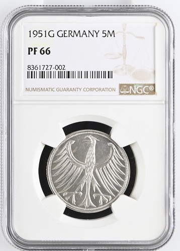 Münze brd 1951 - dm,