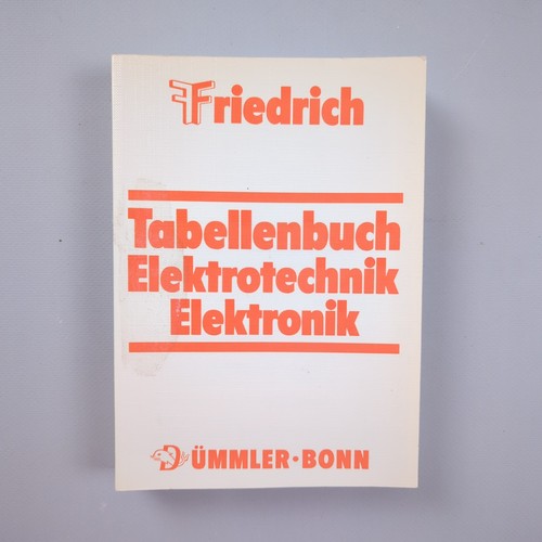 Friedrich tabellenbuch - friedrich,