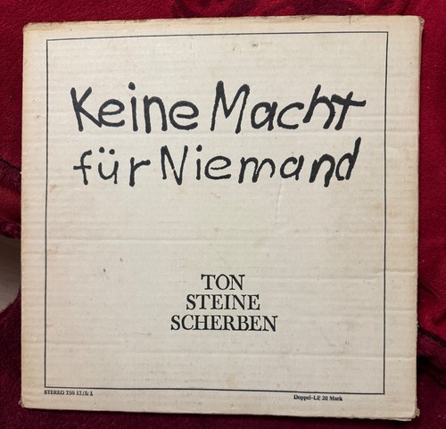 2xlp ton steine - 2xlp, scherben