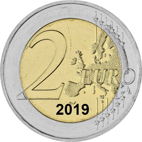 Euro gedenkmünze 2019 - 2,