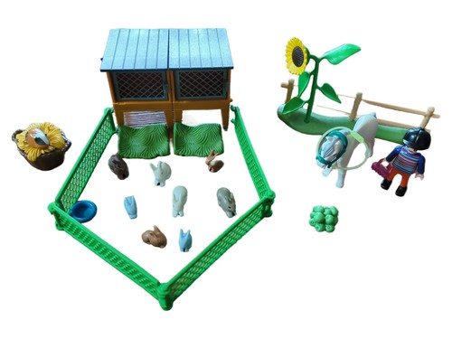 Playmobil kaninchenstall mit - playmobil,