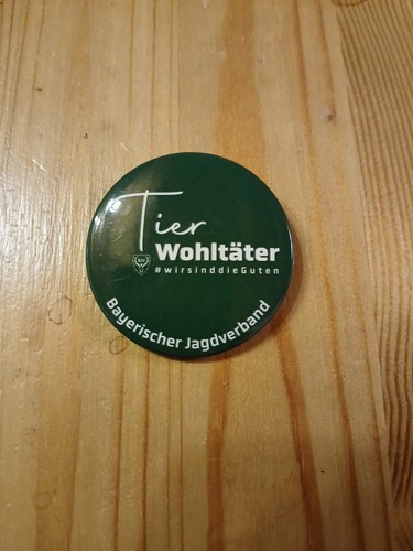 Tierwohltäter anstecker pin - tierwohltäter,