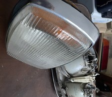 db w 114 w115 Strich 8 Scheinwerfer li+ re  komplett m Chromringen