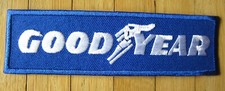 Aufnäher / Aufbügler/ Patch: GOOD YEAR - blau - Rennsport Formel 1 Racer Racing