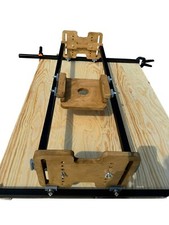 Planfräsvorrichtung für Oberfräse, Baumscheiben abrichten, Rivertable Own Size