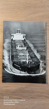 Postkarte Frachtschiff Hermod