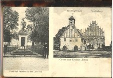 Kloster Zinna Denkmal Fürstenshaus Feldpost x 1915