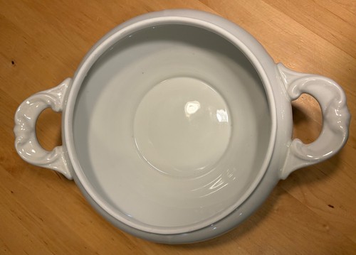 Klassische suppenterrine weiß - klassische,