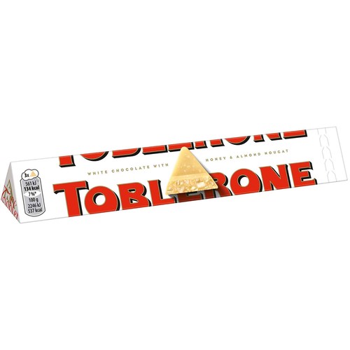 Toblerone weiße schokolade - toblerone,