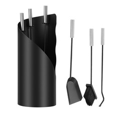 4-teilig Kaminbesteck