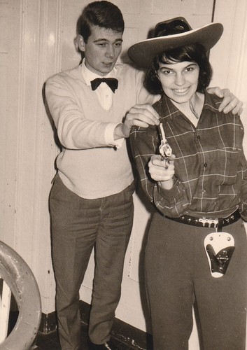 Vintage foto schöne frau - vintage,